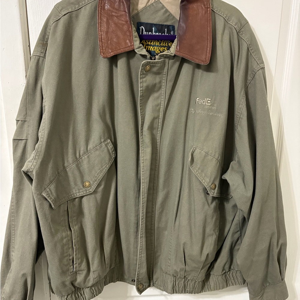 Dunbrooke Khaki and Brown Men's Field Jacket
